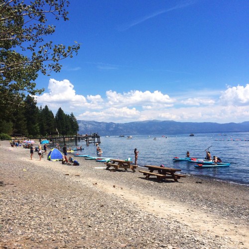 Lake Tahoe SUP Yoga