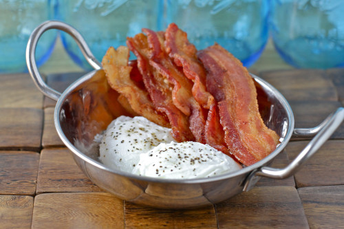 Poached Eggs and Bacon
