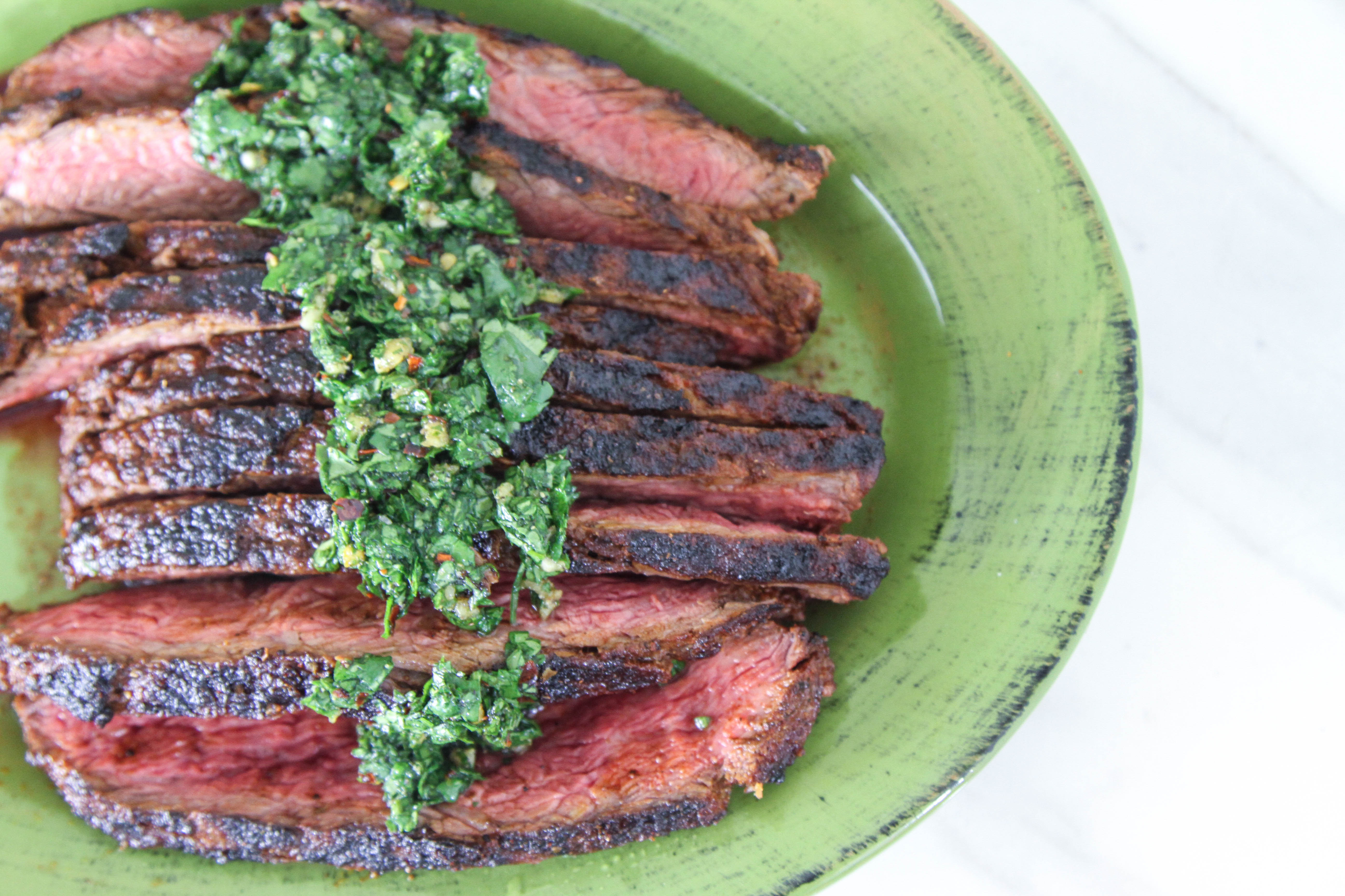 Beef Sirloin Flap with Chimichurri