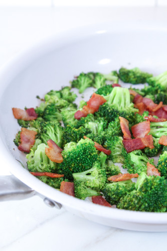 Bacon & Sesame Oil Broccoli 2