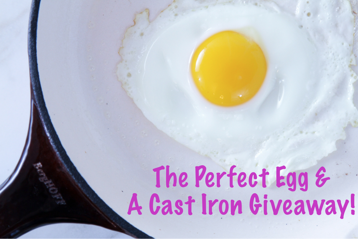 How to Make a Perfect Fried Egg