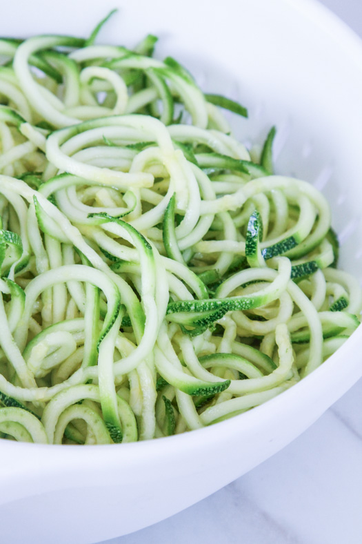 Zucchini Noodles - Zoodles 2