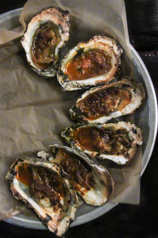 Merroir BBQ Oysters